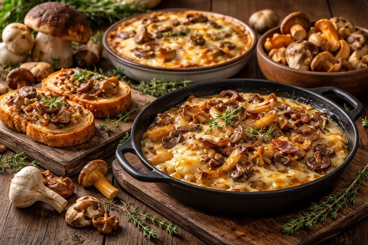 Comment cuisiner des plats savoyards à base de champignons sauvages
