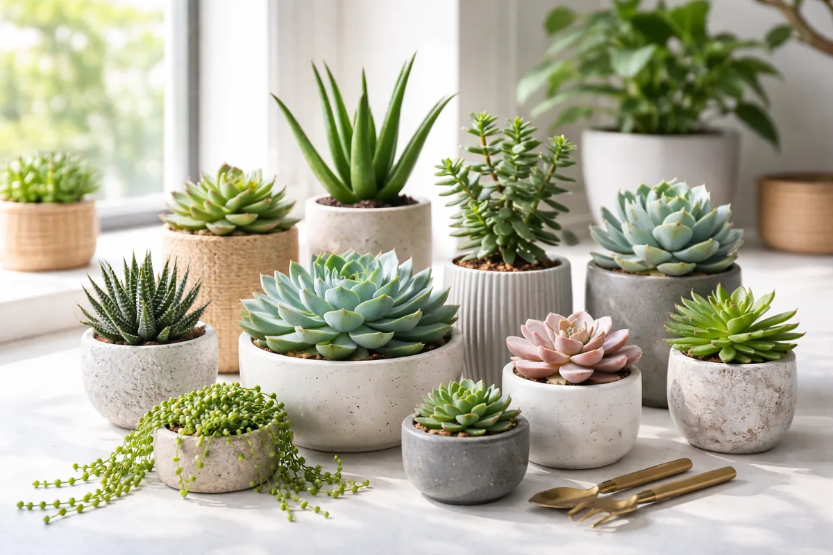 Quelle est la meilleure façon de choisir des succulentes pour votre maison