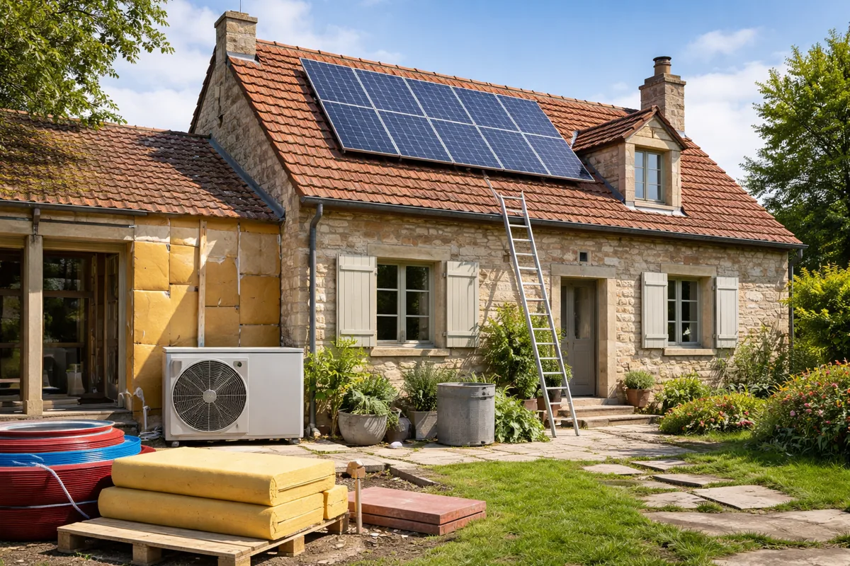 Comment réussir la rénovation énergétique d'une maison ancienne