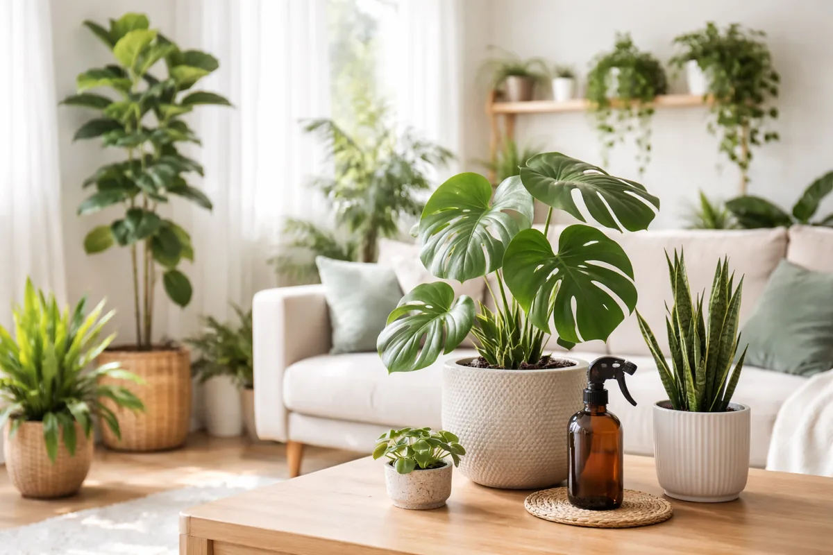 Les avantages des plantes pour purifier l'air intérieur