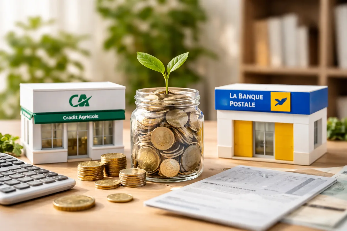 Quels sont les avantages d'un compte d'épargne au Crédit Agricole et à la Banque Postale ?