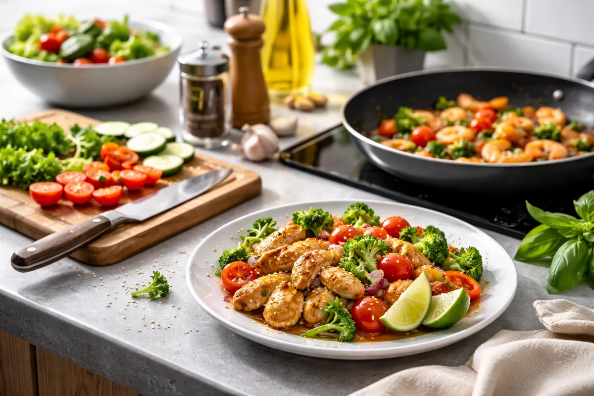 L'art de la cuisine rapide pour les personnes pressées